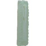 White Frosted Glass Mezuzah