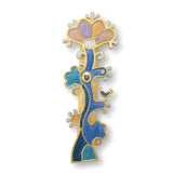 Enamel Tree of Life Mezuzah