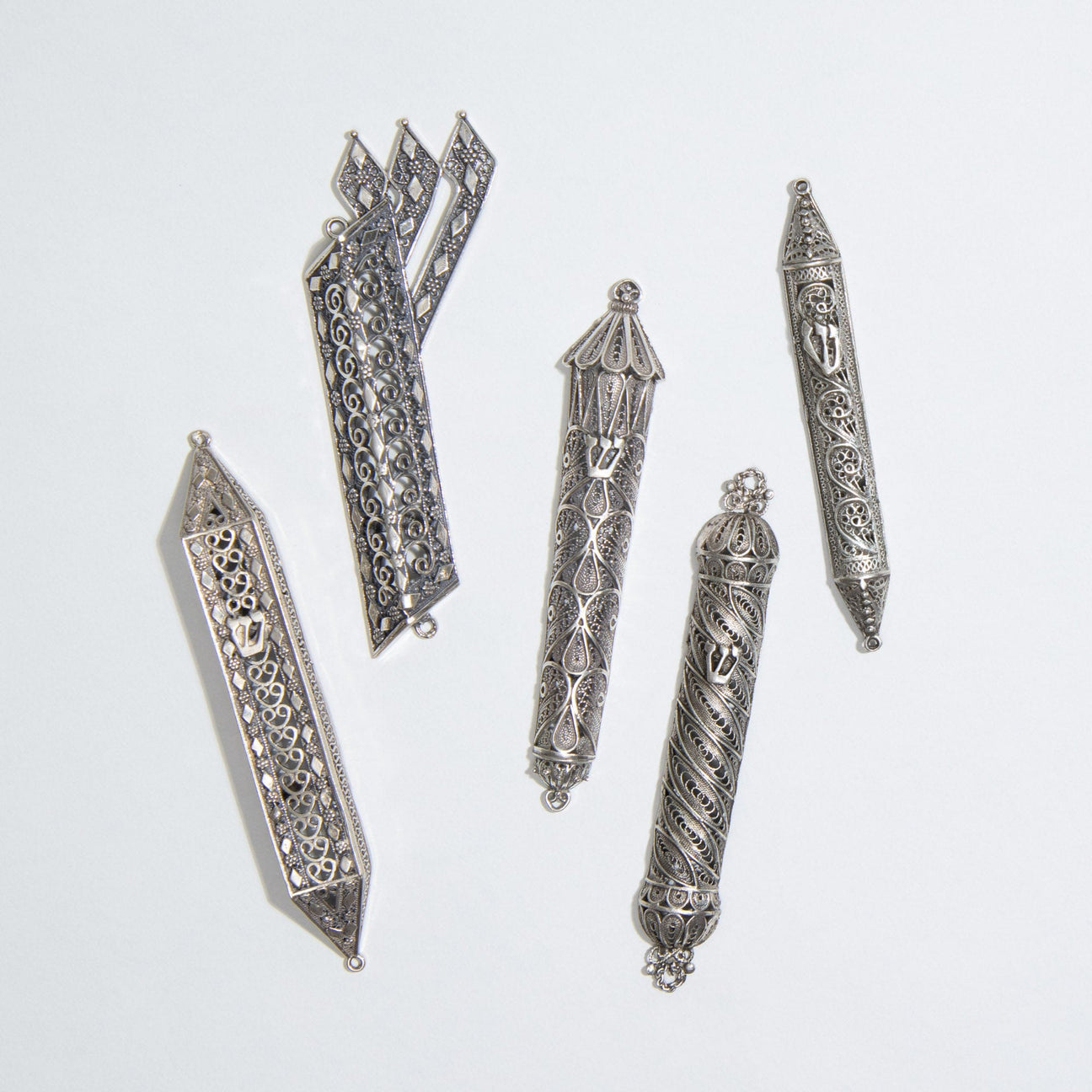 Sterling Silver Mezuzahs Mezuzah Store