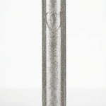 Silver cylindrical Modern Silver Shimmer Acrylic Mezuzah Case