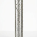 Silver cylindrical Modern Silver Shimmer Acrylic Mezuzah Case