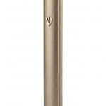 Modern Waterproof Champagne Green Aluminum Outdoor Mezuzah Cover with champagne Shin