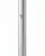 Modern Waterproof Silver Aluminum Outdoor Mezuzah Case for modern homes
