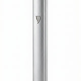 Modern Waterproof Silver Aluminum Outdoor Mezuzah Case for modern homes