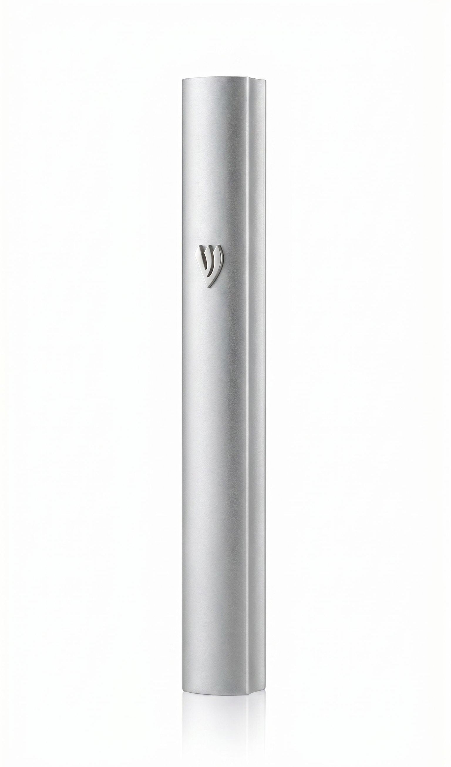 Modern Waterproof Silver Aluminum Outdoor Mezuzah Case for modern homes