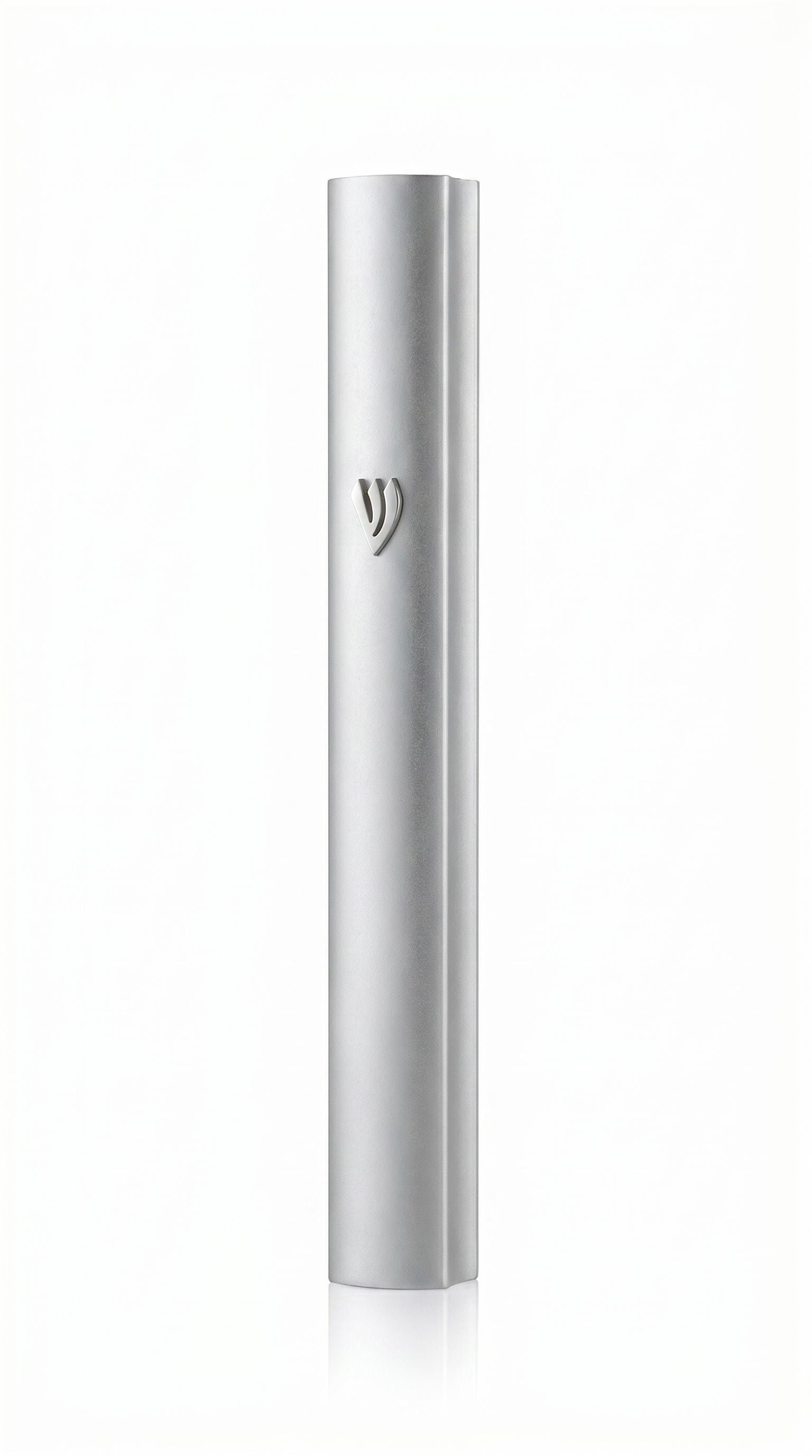 Modern Waterproof Silver Aluminum Outdoor Mezuzah Case for modern homes