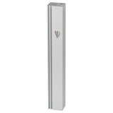 Aluminum Mezuzah- matt silver