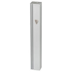 Aluminum Mezuzah- matt silver
