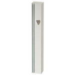 Aluminum Mezuzah-white