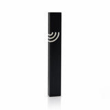 image of a black and silver aluminum waterproof mezuzah case