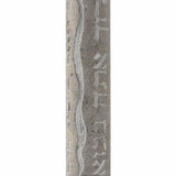 Blessed Upon Your Arrival Gray Stone Mezuzah