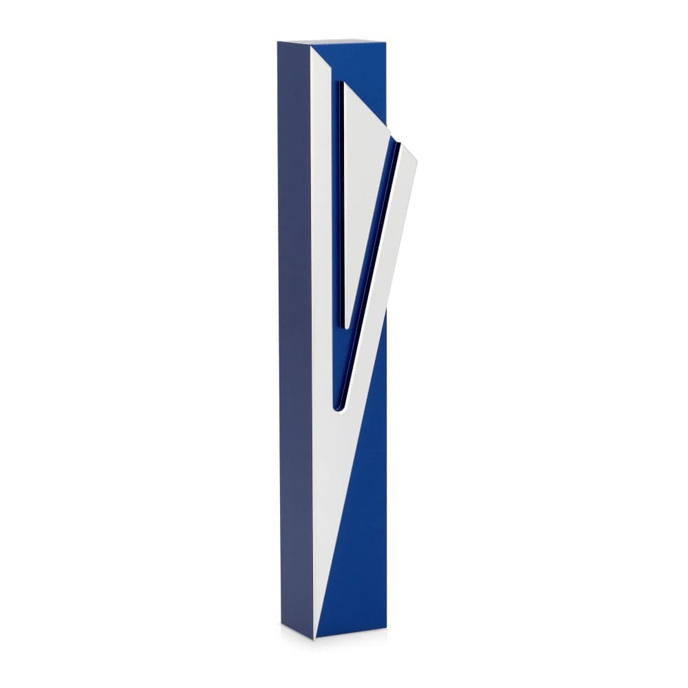 Capital Shin Mezuzah- blue