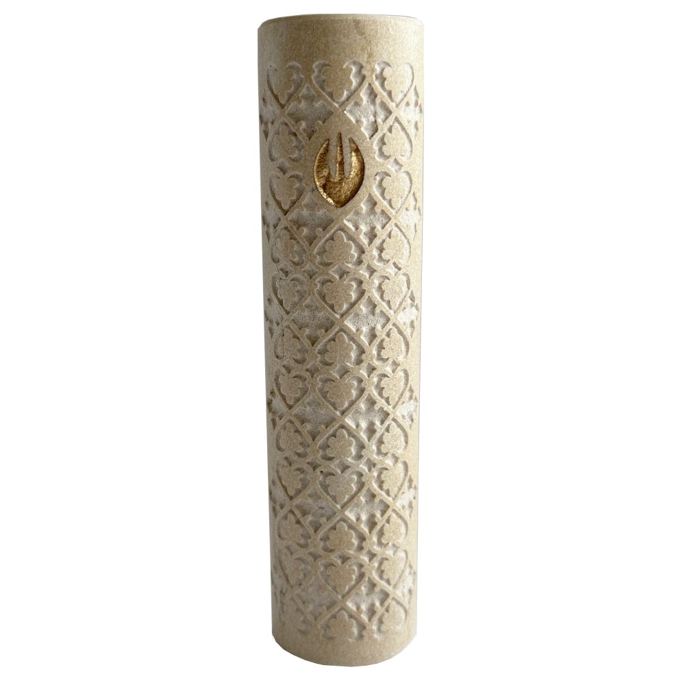 Casablanca Mezuzah - Jerusalem Stone