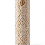 Elegant Casablanca Mezuzah made from Jerusalem stone, ideal for Jewish homes, featuring traditional design and durable craftsmanship.