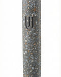 Colorful cement mezuzah with modern design and durable finish, suitable for Jewish home doorways, featuring Hebrew inscriptions and decorative motifs.