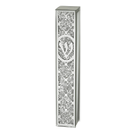 Diamonds Glass Mezuzah