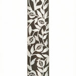 High-resolution image of a gray pomegranate mezuzah on a pure white background with soft reflection, showcasing detailed engraved Hebrew text and decorative motifs.