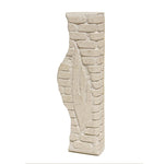 Israel Shoreline Stone Mezuzah