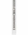 Silver Inlay clear lucite mezuzah, 5.5 inches, with an inner silver plaque suspended in the acrylic.