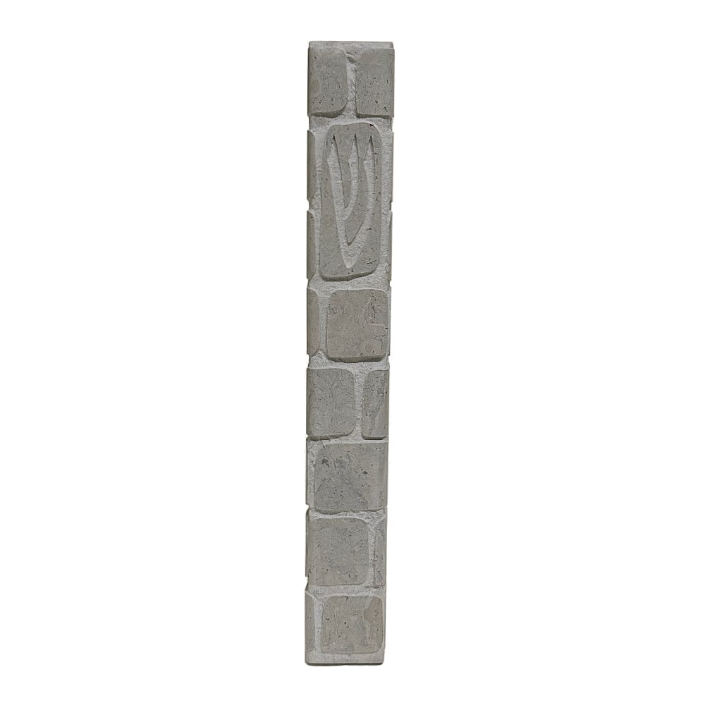Kotel Mezuzah Grey Square-Extra Large
