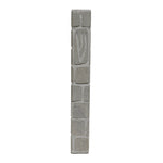 Kotel Mezuzah Grey Square-Extra Large