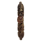 Leafs Brass Mezuzah
