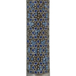 Levi Mezuzah, 4-inch tall religious doorpost decoration with Hebrew inscriptions, displayed on a clean white background with a subtle reflection.