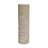 Lest I Forget Jerusalem Stone Mezuzah