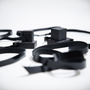 Mehudar gassot Chabad tefillin set, matte black batim with the raised shin on the shel rosh beside the shel yad, avodas yad retzuos, ktav Alter Rebbe, kosher