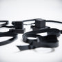 Mehudar Gassot kosher tefillin set with black leather batim and retzuot