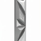 Exact mezuzah with intricate details and hardware on a pure white background for e-commerce display.