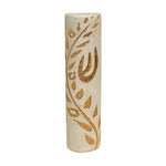 Olive Branch Stone Mezuzah - Desert