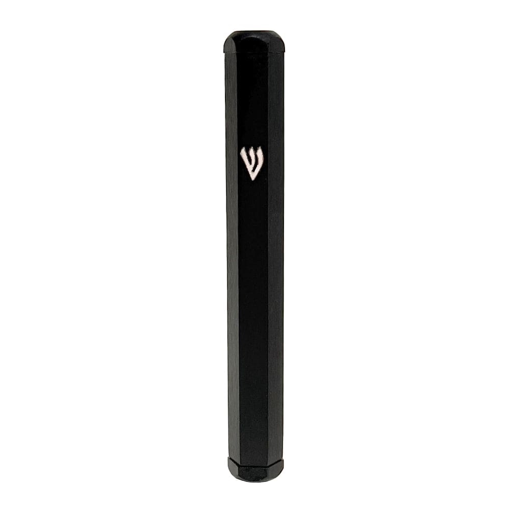 Outdoor Aluminum Mezuzah-black