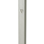 Outdoor aluminum mezuzah with screw cap for outdoor use, sleek design, and strong mounting tape for easy installation.