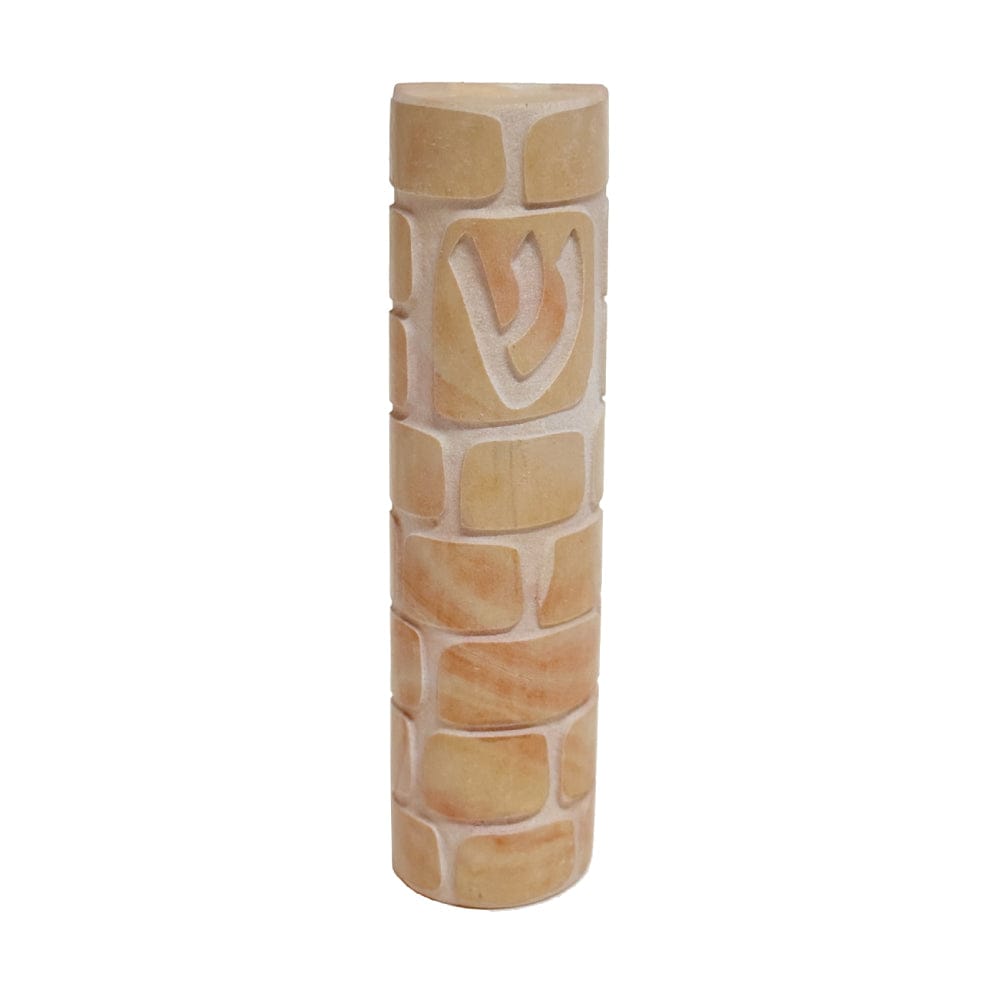 Round Kotel Mezuzah