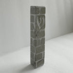 Stones of Jerusalem Mezuzah-gray