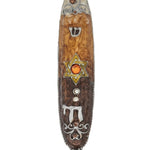 Detailed professional image of a handcrafted pewter Chai Mezuzah with enamel accents, measuring 4.5 inches tall, showcasing fine engravings and decorations on a clean white background with subtle reflection.