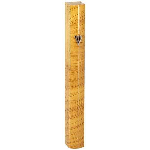 Aluminum Mezuzah- brown