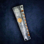 Ancient Coin Pewter Mezuzah