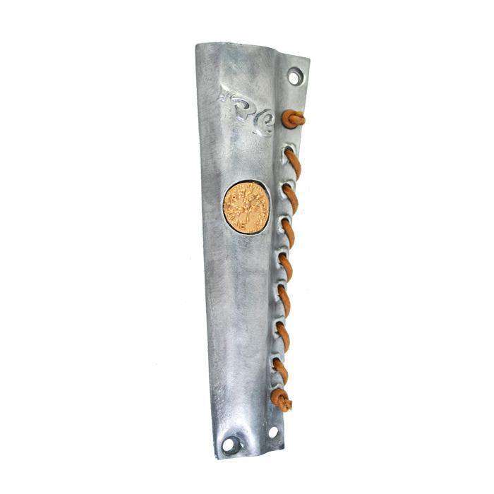 Ancient Coin Pewter Mezuzah-Mezuzah Store