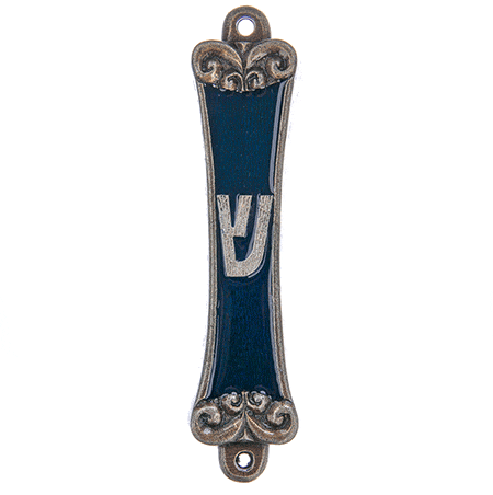 Blue IV Mezuzah