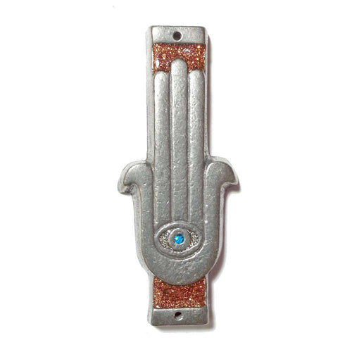 Celestial Hamsa Mezuzah