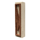 Classic Stone Mezuzah-Shin