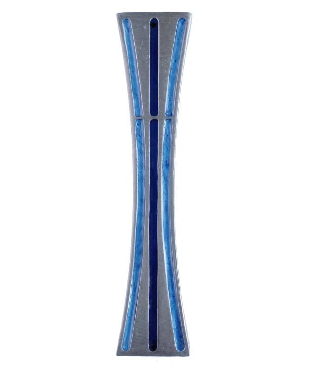 Designer Blue Mezuzah