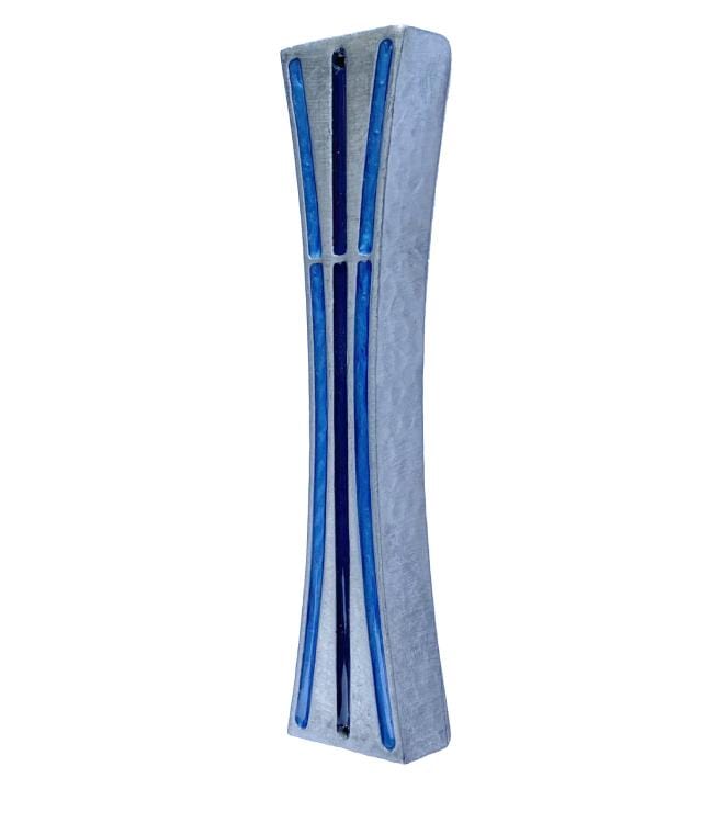 Designer Blue Mezuzah