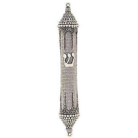 Designer Mezuzah - Pewter