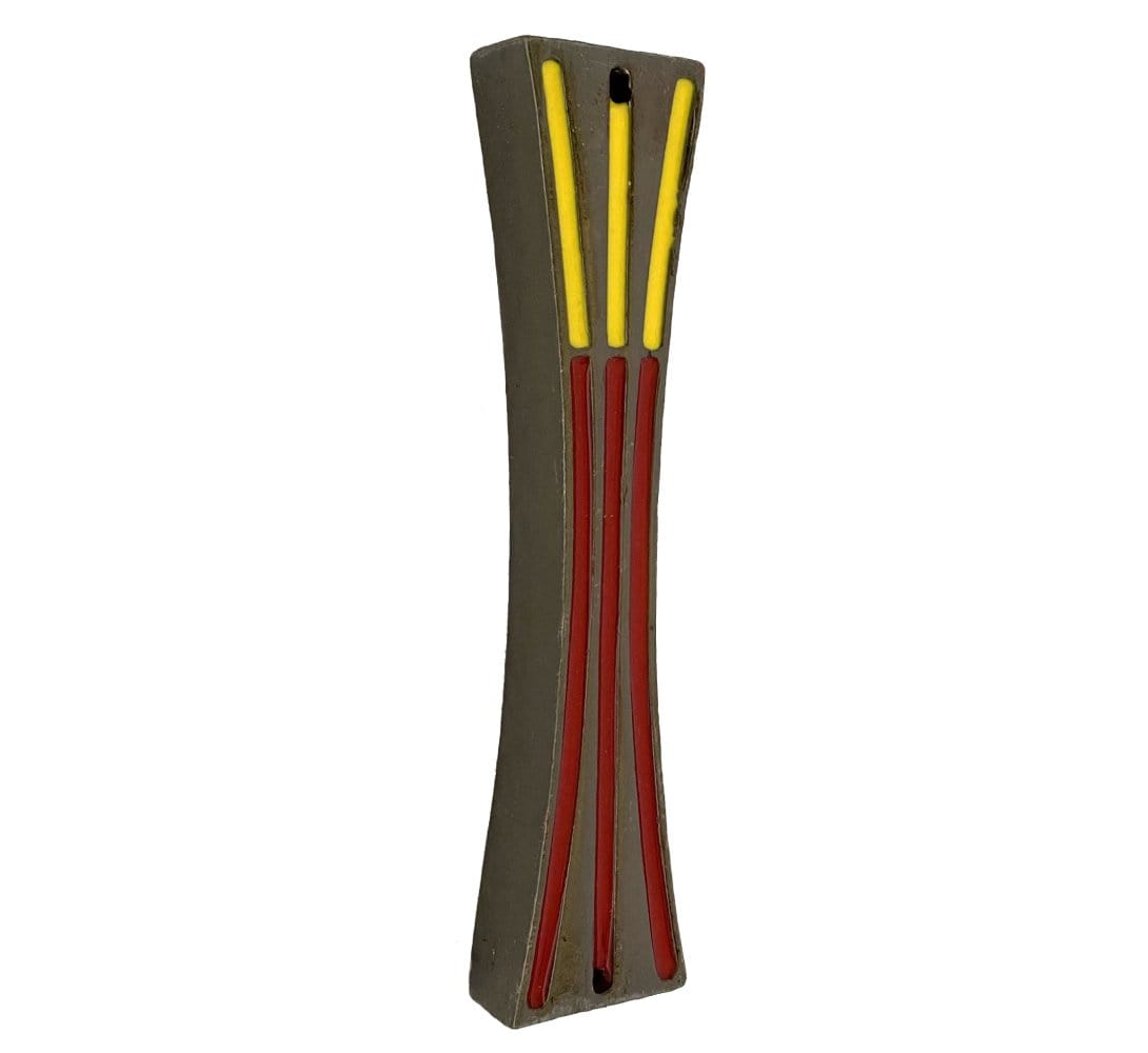 Designer Mezuzah-red