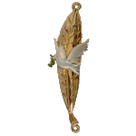 Dove of Peace Mezuzah