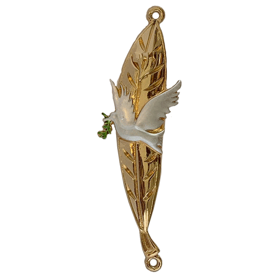 Dove of Peace Mezuzah