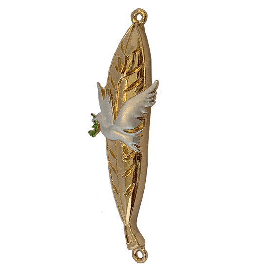 Dove of Peace Mezuzah